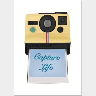 Capture life Polaroid Posters and Art